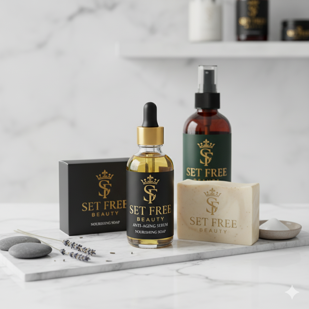 Skin Care & Soaps for Him & Her | Set Free Beauty Cosmetics