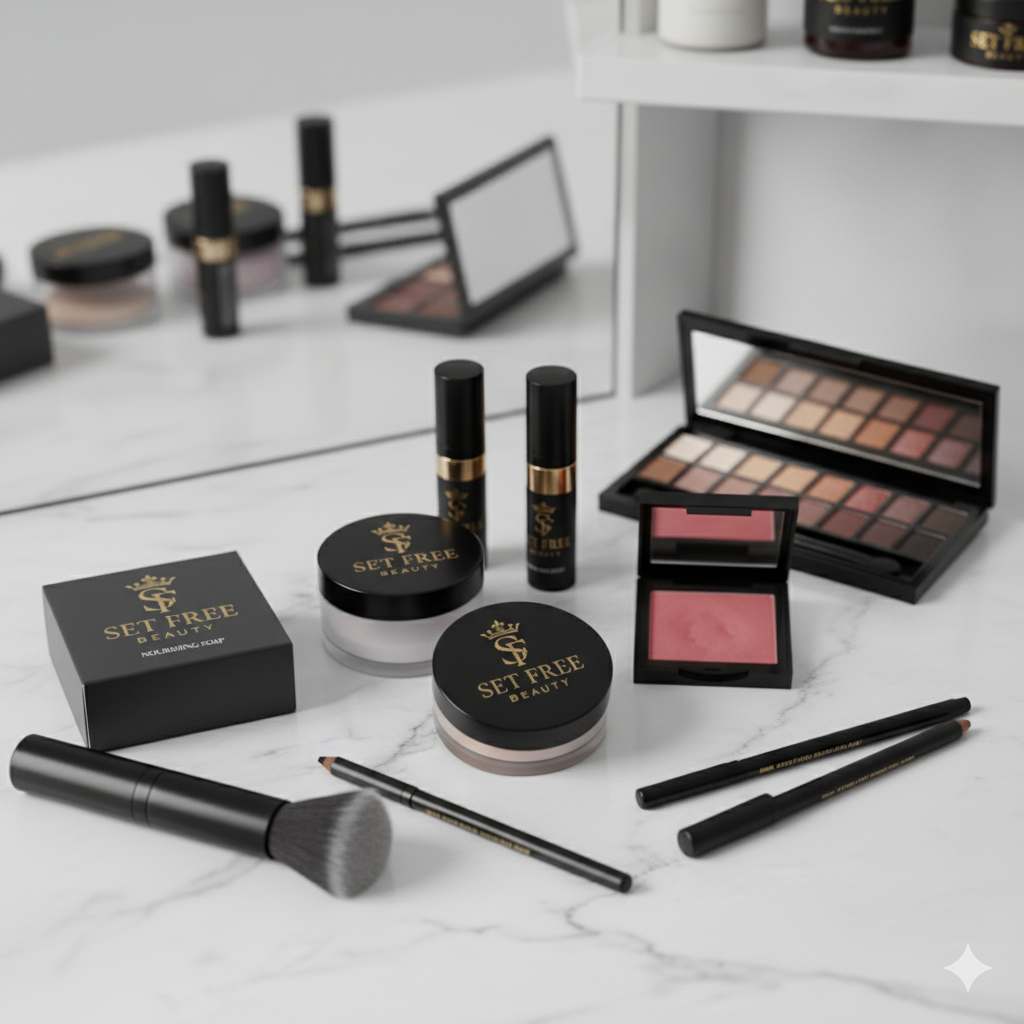 Powders, Blush & Eye Makeup | Set Free Beauty Cosmetics